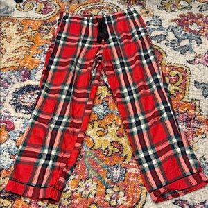 Victoria's Secret Holiday Plaid Pajama Pants